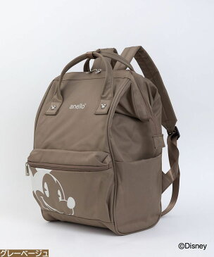 【anello × Disney collaboration】DAI-S001 ディズニー×anello 口金リュック (R) ネイビー【DISNEY MICKEY COLLECTION 2021】【ミッキー】【ミニー】