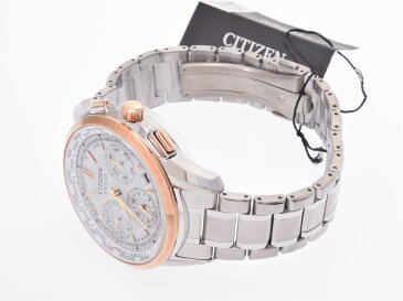 CITIZEN シチズン エクシードエコドライブ CC9054-52A メンズ スーパーチタニウム 腕時計 エコドライブ 白文字盤 未使用 銀蔵