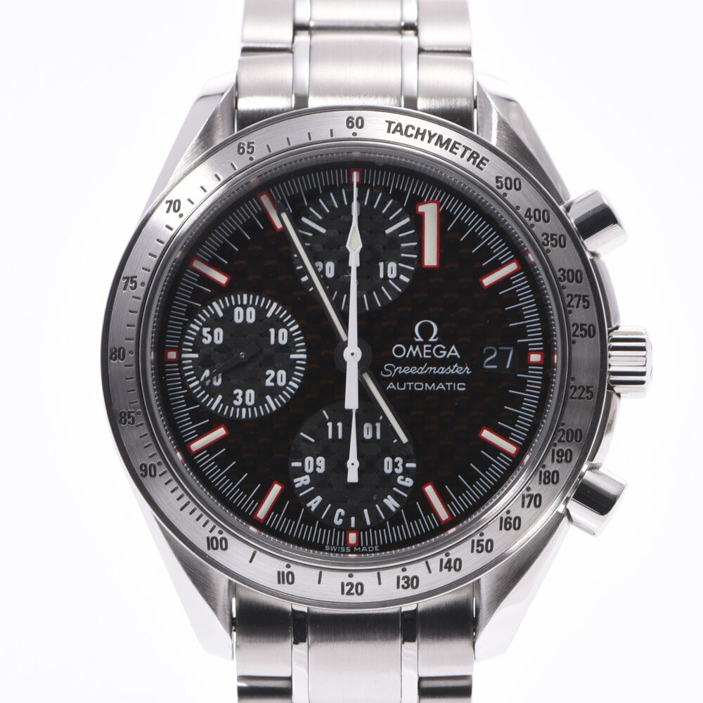 OMEGA オメガ スピードマスター レーシング シューマッハ02 LIMITED 3519.50 メンズ SS 腕時計 自動巻き 黒文字盤 Aランク 中古 銀蔵