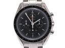 【最大2万円OFFクーポン★1日～】OMEGA オメガ スピードマスター プロフェッショナル 50周年記念モデル 311.30.42.30.01.001 メンズ SS 腕時計 手巻き 黒文字盤 Aランク 中古 銀蔵