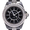 【最大2万円OFFクーポン★27日9:59まで】CHANEL シャネル J12 38mm ベゼル/ブ ...