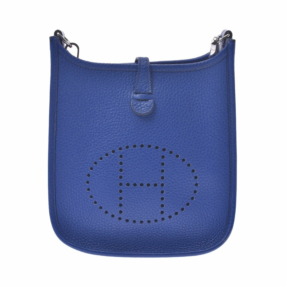 HERMES エルメス エヴリン TPM アマゾン ブルーエレクトリック シルバー金具 C刻印(2018年頃) レディース トリヨンクレマンス ショルダーバッグ Aランク 中古 銀蔵のサムネイル
