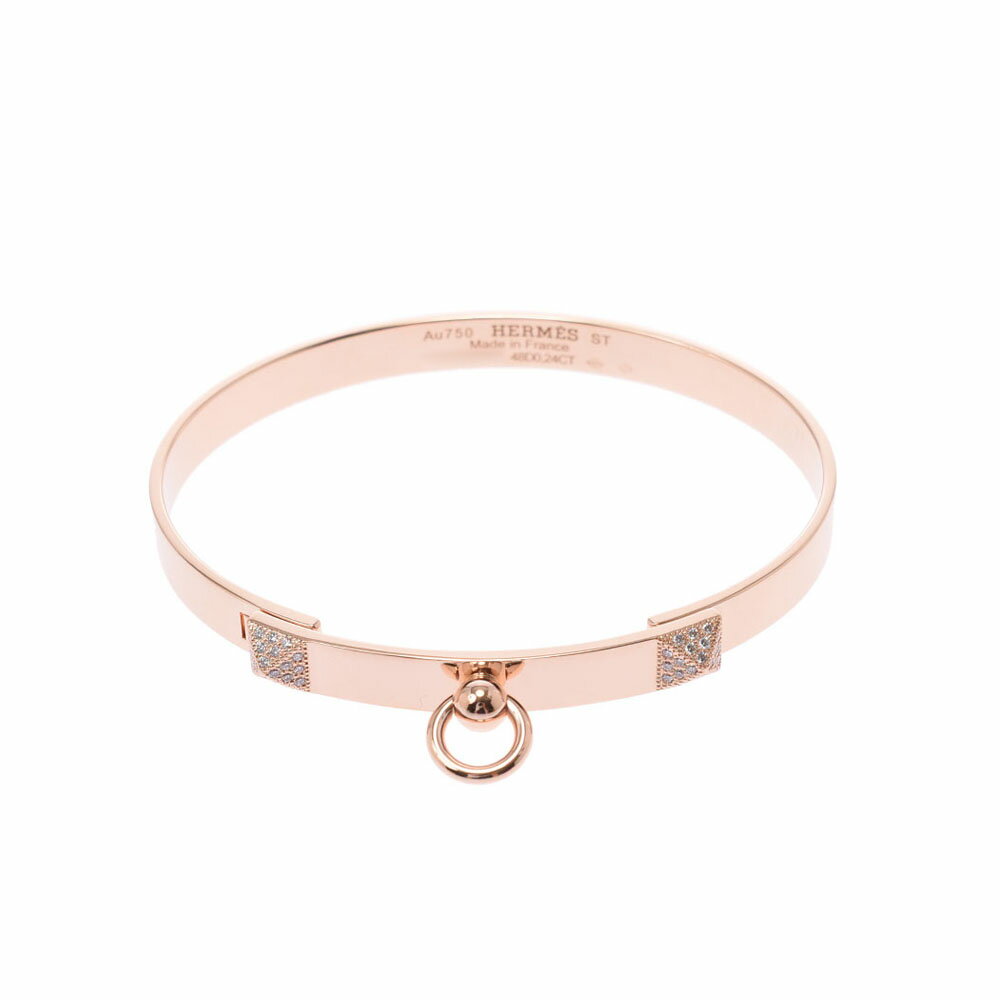 HERMES エルメス コリエドシアン バングル ユニセックス K18PG/ダイヤ ブレスレット Aランク 中古 銀蔵のサムネイル