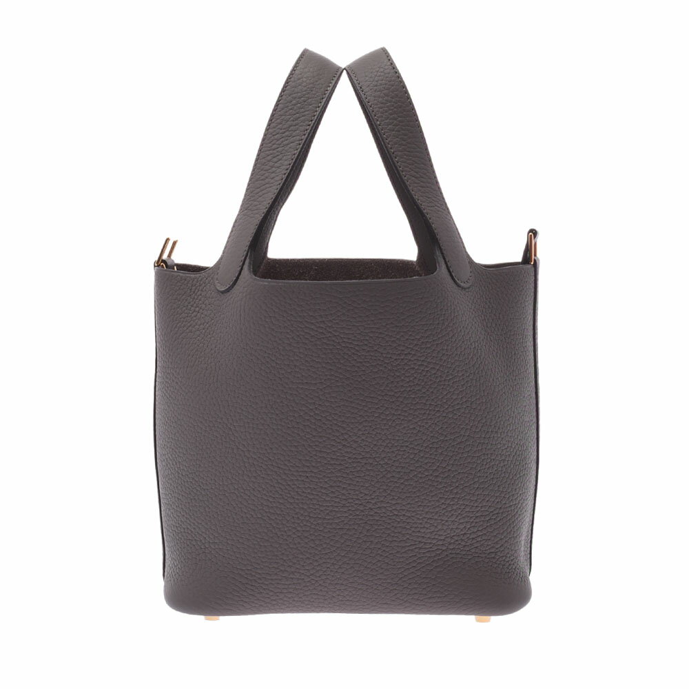 【ポイント2倍★25日限定】【最大2万円OFFクーポン】HERMES エルメス ピコタンロック PM エタン ゴールド金具 Y刻印(2020年頃) レディース トリヨンクレマンス ハンドバッグ 新品 銀蔵のサムネイル