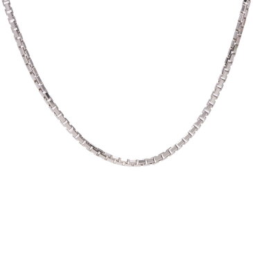CARTIER カルティエ タンク チェーン ユニセックス K18WG ネックレス Aランク 中古 銀蔵