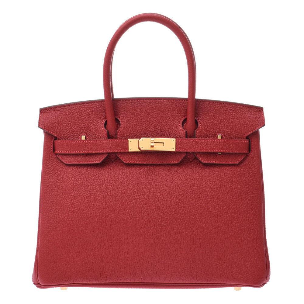 HERMES エルメス バーキン 30 ルージュ ゴールド金具 Y刻印(2020年頃) レディース トゴ ハンドバッグ 新品 銀蔵のサムネイル
