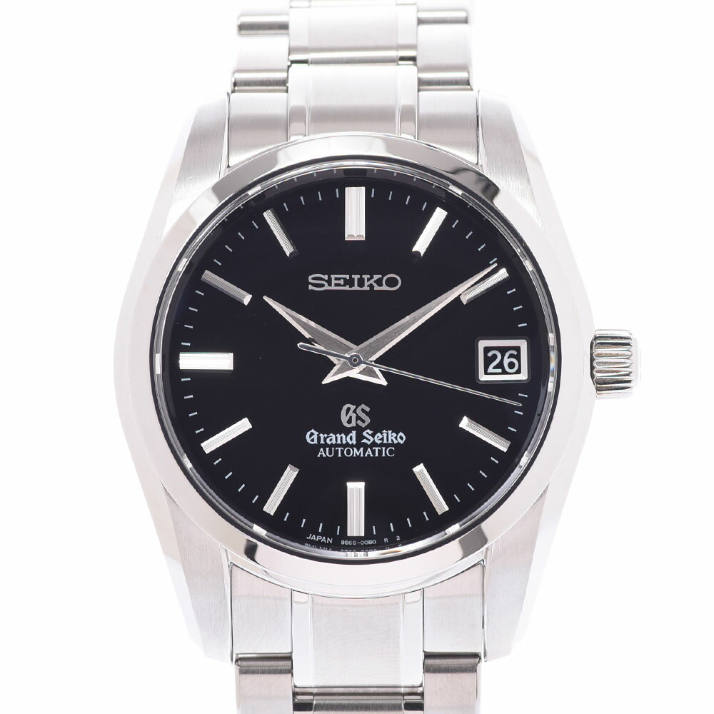 【ポイント2倍★1日限定】SEIKO セイコー グランドセイコー 裏スケ SBGR053 メンズ SS 腕時計 自動巻き 黒文字盤 Aランク 中古 銀蔵