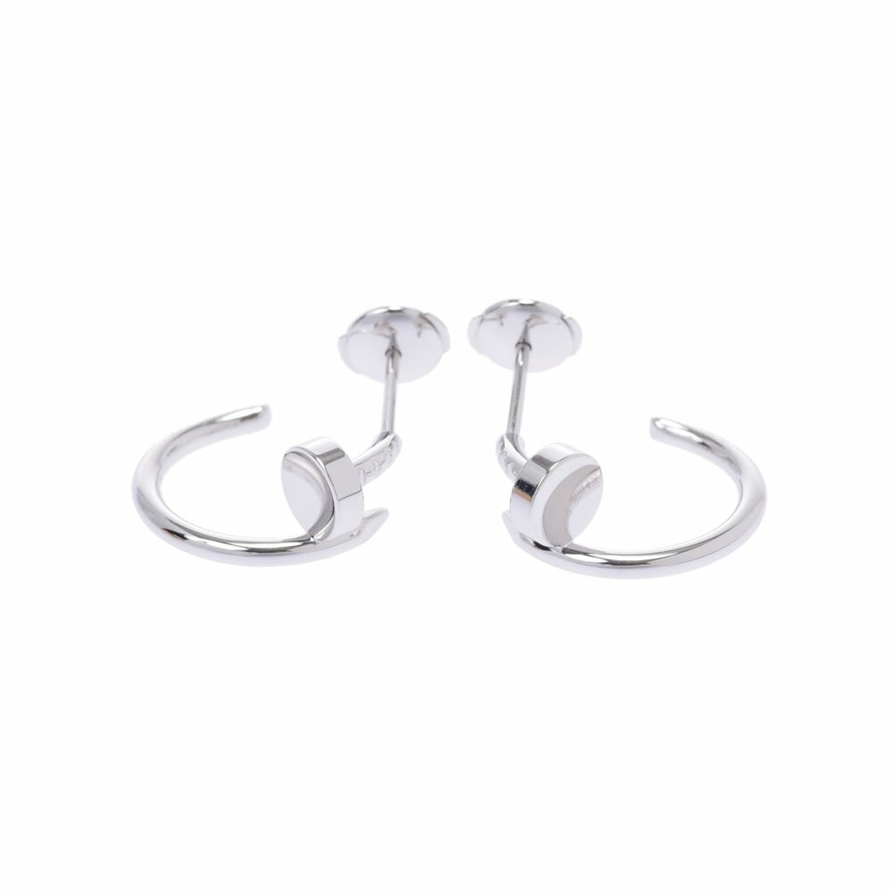 【ポイント2倍★30日限定】【最大25,000円OFFクーポン★30日まで】CARTIER カルティエ ジュストアンクル ユニセックス K18WG ピアス Aランク 中古 銀蔵のサムネイル