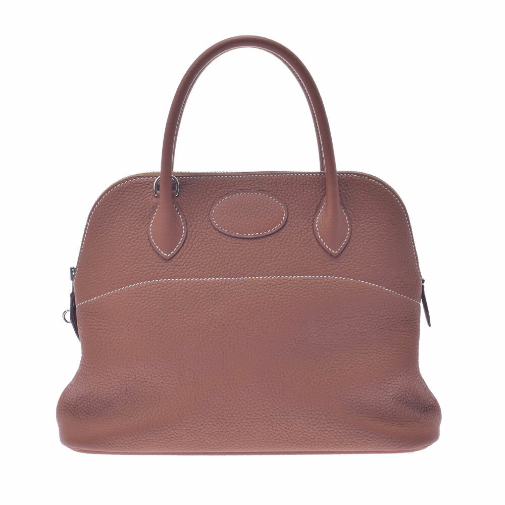 【ポイント2倍★30日限定】【最大25,000円OFFクーポン★30日まで】HERMES エルメス ボリード 31 2WAY ゴールド シルバー金具 C刻印(2018年頃) レディース トリヨンクレマンス ハンドバッグ 新同 中古 銀蔵のサムネイル