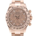 【ポイント3倍★5日限定】【最大2万円OFFクーポン★6日まで】ROLEX ロレックス デイトナ 116505A メンズ RG 腕時計 自動巻き ピンク文字盤 Aランク 中古 銀蔵