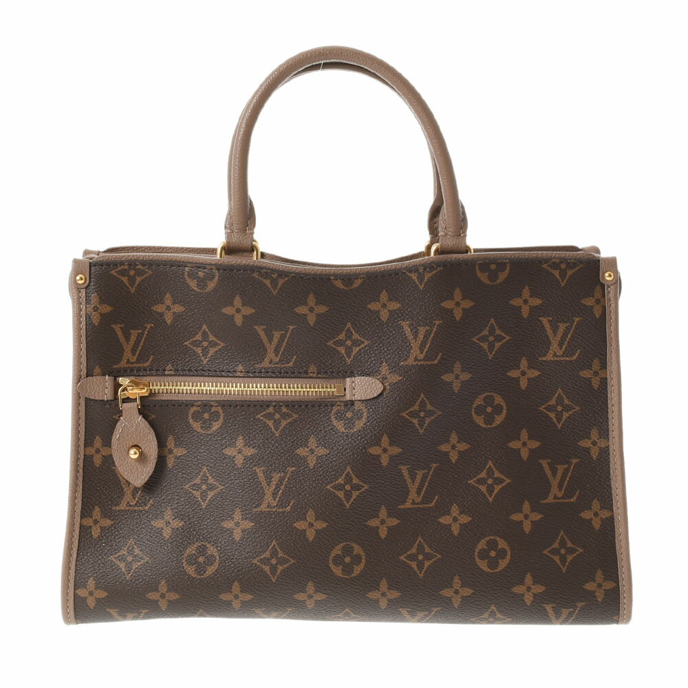 【ポイント3倍★15日限定】【最大2万円OFFクーポン★16日まで】LOUIS VUITTON ルイヴィトン モノグラム ポパンクールPM 2WAYバッグ トープグラセ M43433 レディース モノグラムキャンバス ハンドバッグ Aランク 中古 銀蔵