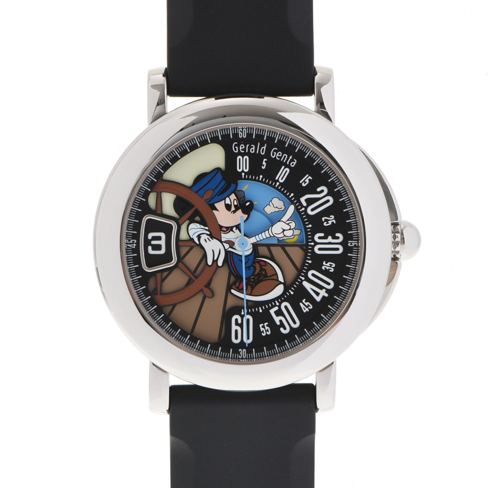 腕時計, メンズ腕時計 3155OFF15GERALD GENTA 150 RSF.X.10 SS A 