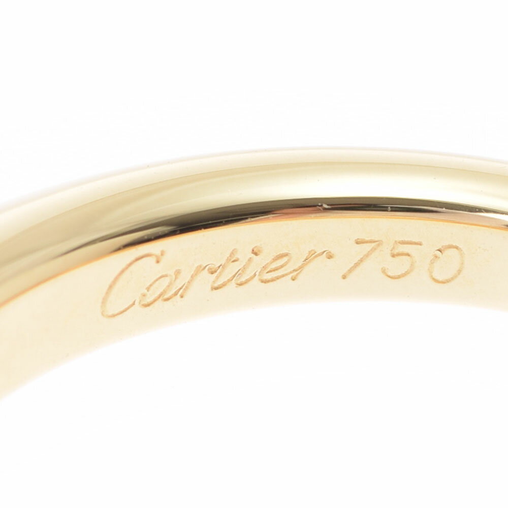 【P3倍★4日〜】【最大5万円OFFクーポン★5日〜】CARTIER カルティエ ソリテール Cドゥカルティエ #52 11.5号 レディース K18YG/ダイヤ リング・指輪 Aランク 中古 銀蔵