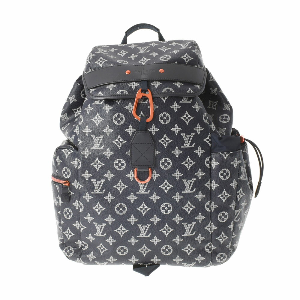 【最大5万円OFFクーポン★5日〜】LOUIS VUITTON ルイヴィトン モノグラム インクディスカバリー バックパック ノワール M43693 メンズ モノグラムインクキャンバス リュック・デイパック Aランク 中古 銀蔵