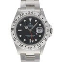 【ポイント3倍★25日限定】【最大2万円OFFクーポン★24日20:00～】ROLEX ロレックス エクスプローラー2 16570 メンズ SS 腕時計 自動巻き 黒文字盤 Aランク 中古 銀蔵