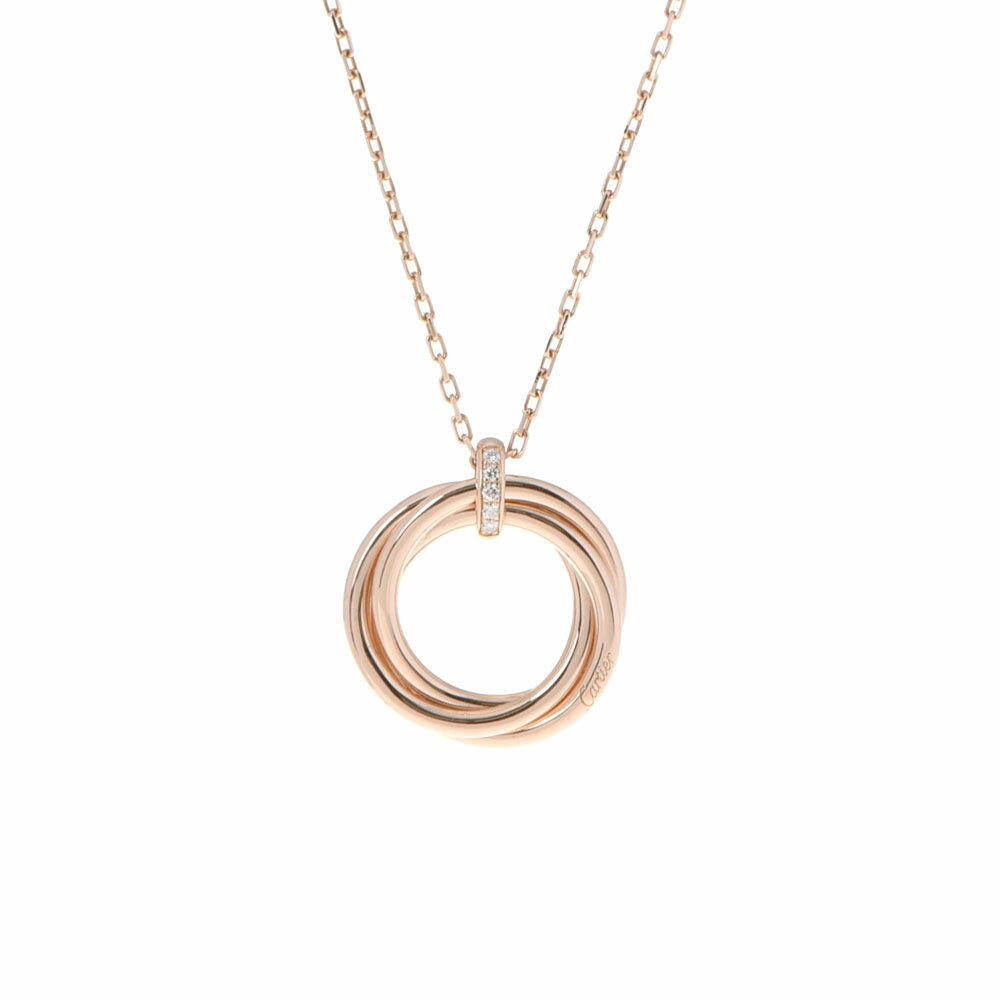 【ポイント2倍★30日限定】【最大25,000円OFFクーポン★30日まで】CARTIER カルティエ トリニティ レディース K18PG ネックレス Aランク 中古 銀蔵のサムネイル