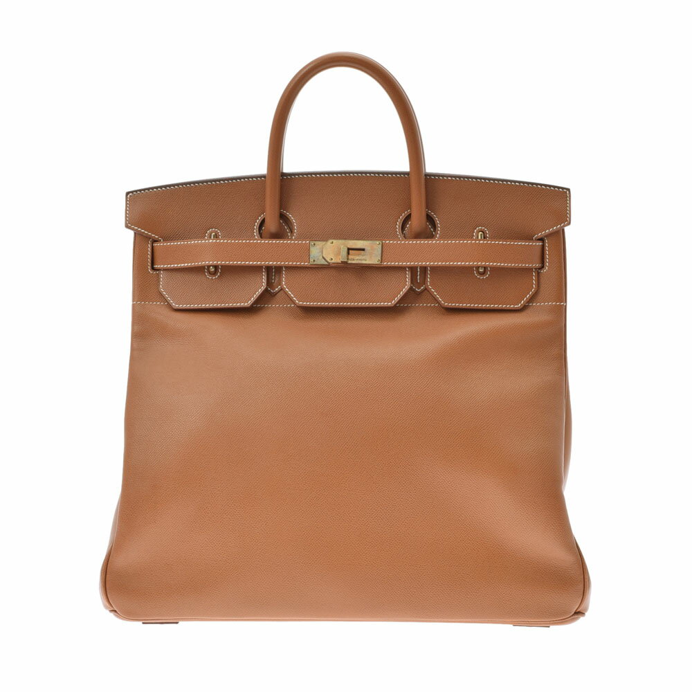 HERMES エルメス オータクロア 40 ゴールド ゴールド金具 〇Y刻印(1995年頃) レディース クシュベル ハンドバッグ ABランク 中古 銀蔵のサムネイル