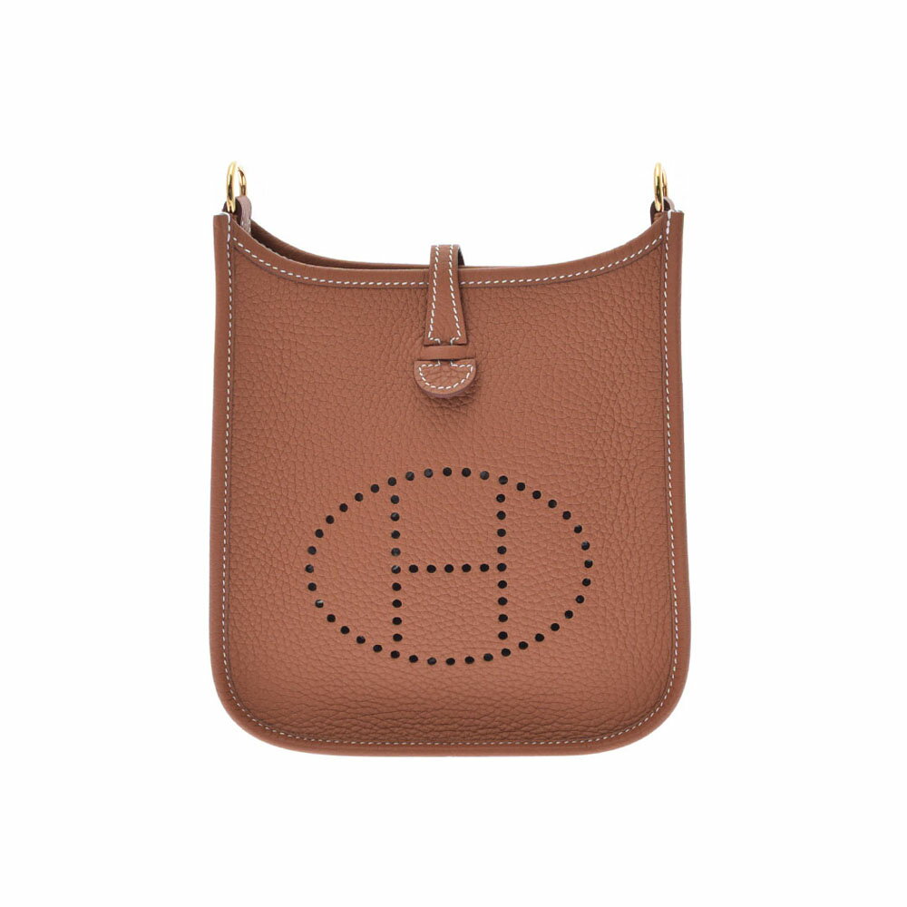 HERMES エルメス エヴリン TPM ゴールド ゴールド金具 U刻印(2022年頃) レディース トリヨンクレマンス ショルダーバッグ 新品 銀蔵のサムネイル