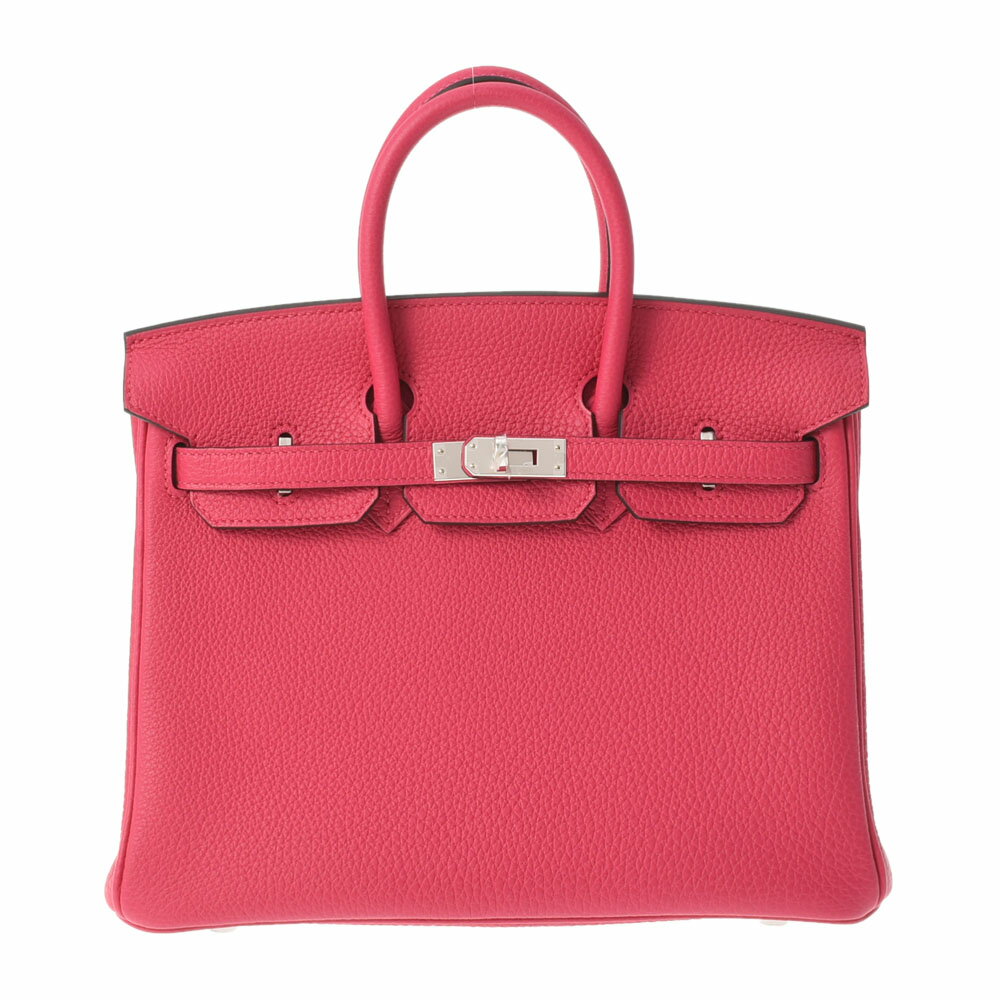 HERMES エルメス バーキン25 ローズメキシコ パラジウム金具 U刻印(2022年頃) レディース トゴ ハンドバッグ 新品 銀蔵のサムネイル
