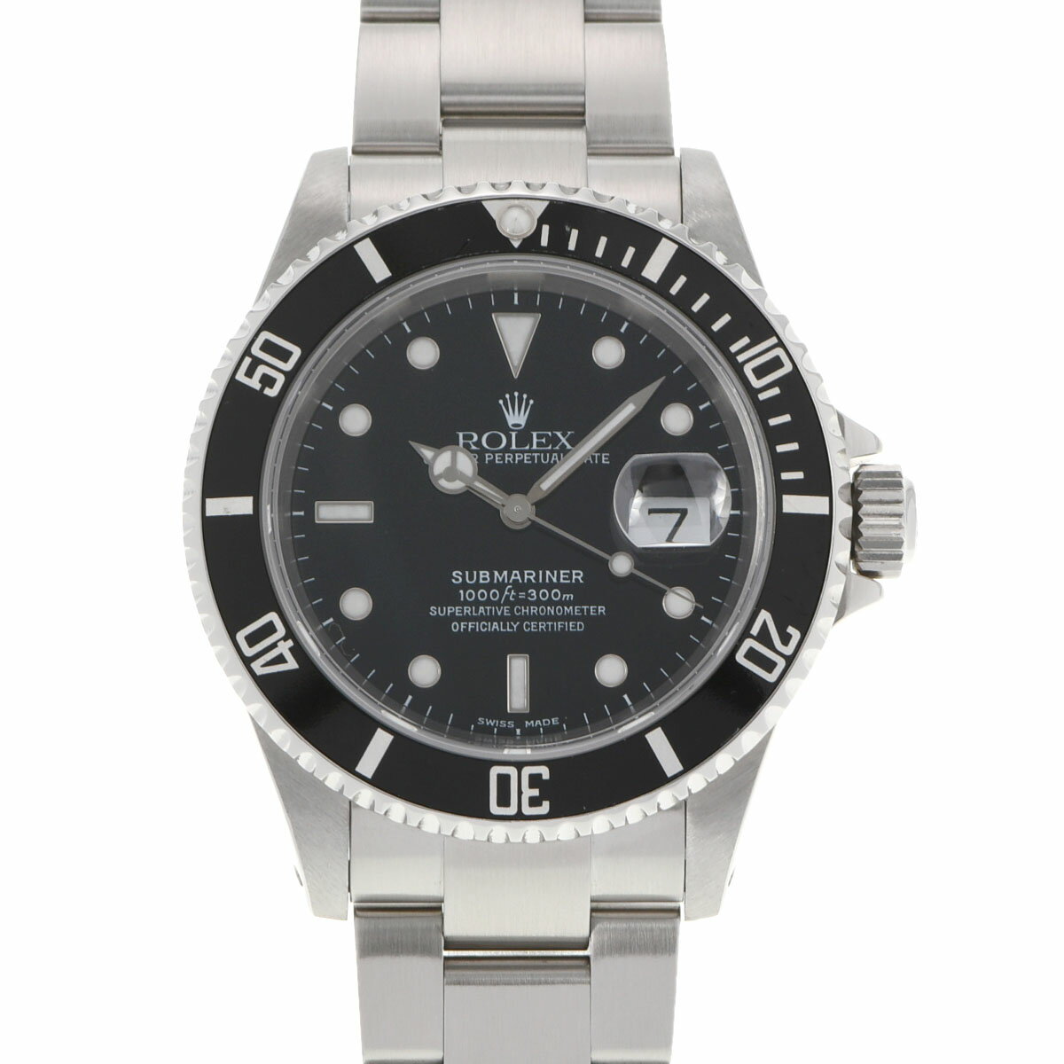 【ポイント3倍★30日限定】ROLEX ロレックス サブマリーナ 16610 メンズ SS 腕時計 自動巻き 黒文字盤 Aランク 中古 銀蔵