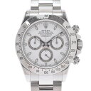 【ポイント3倍★10日限定】【最大2万円OFFクーポン★9日20時～】ROLEX ロレックス デイトナ 116520 メンズ SS 腕時計 自動巻き 白文字盤 Aランク 中古 銀蔵