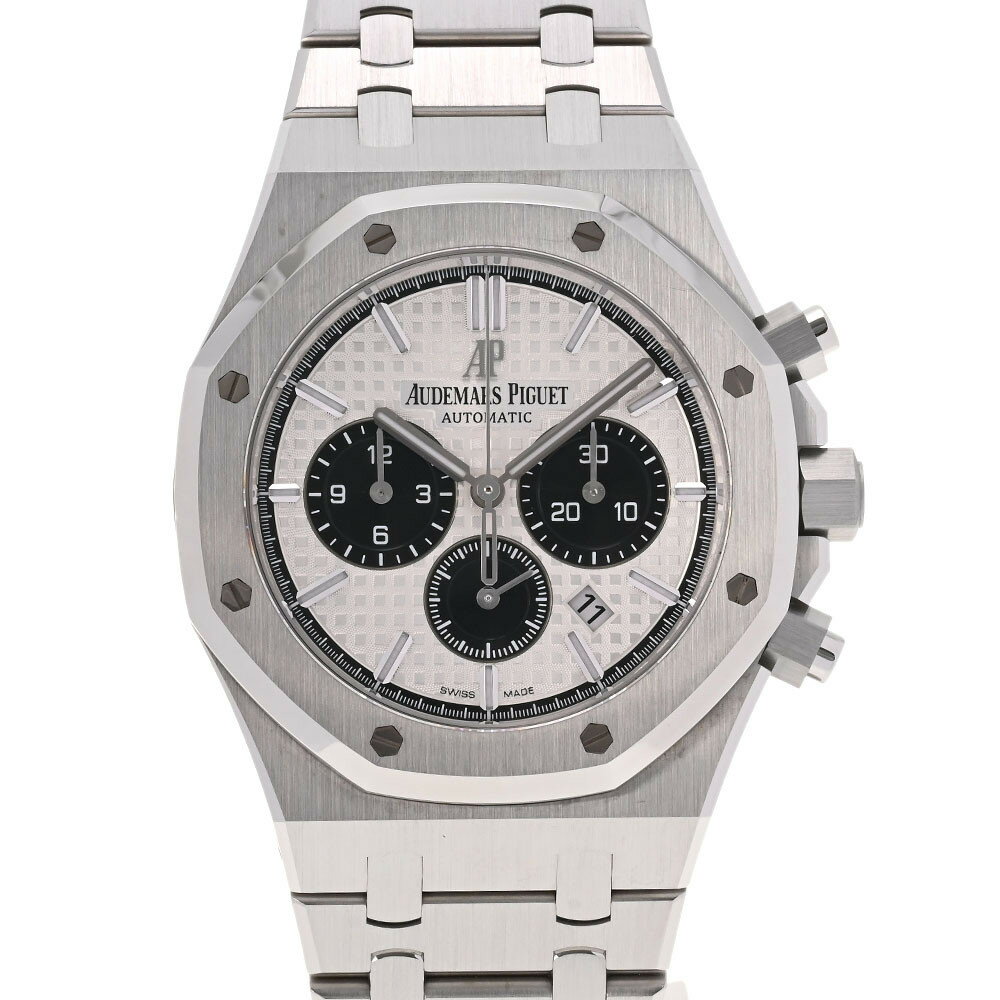 【ポイント3倍★20日限定】【最大2万円OFFクーポン★23日20時～】AUDEMARS PIGUET オーデマピゲ ロイヤルオーク クロノグラフ 26331ST.OO.1220ST.03 メンズ SS 腕時計 自動巻き シルバー/ブラック文字盤 Aランク 中古 銀蔵