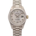 【ポイント3倍★5日限定】【最大2万円OFFクーポン★6日まで】【ローン24回払い無金利】 ROLEX ロレックス デイトジャスト 69179 レディース WG 腕時計 自動巻き シェル文字盤 Aランク 中古 銀蔵