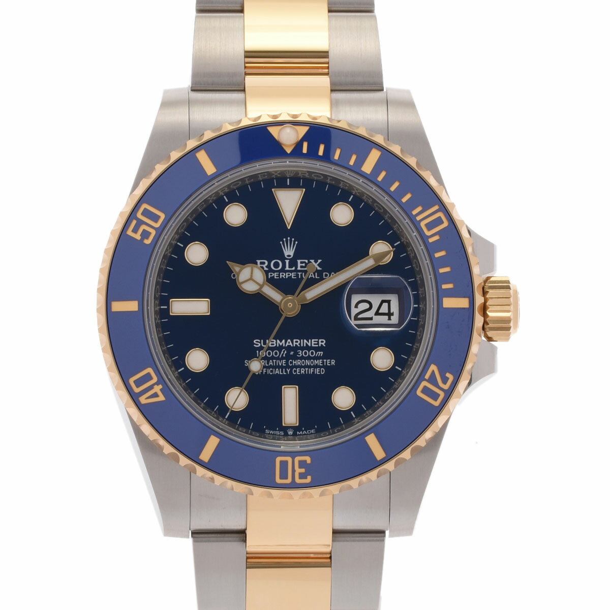 【ポイント3倍★20日限定】【最大2万円OFFクーポン★23日20時～】ROLEX ロレックス サブマリーナ 126613LB メンズ SS/YG 腕時計 自動巻き ロイヤルブルー文字盤 未使用 銀蔵