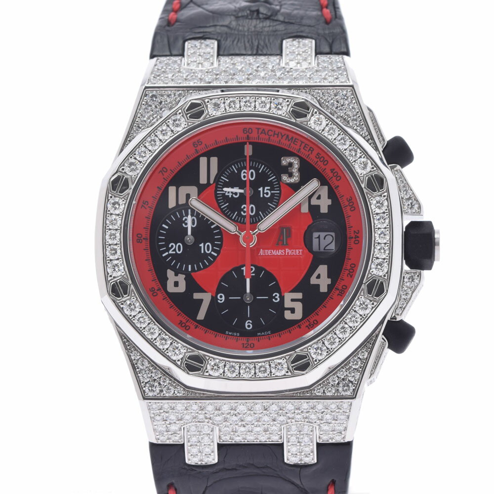 AUDEMARS PIGUET オーデマピゲ ロイヤルオーク オフショア 日本限定20本 MASATO 26196BC.ZZ.D101CR.01 メンズ WG/革 ※オーデマピゲジャパンにてオーバーホール済み Aランク 中古 銀蔵