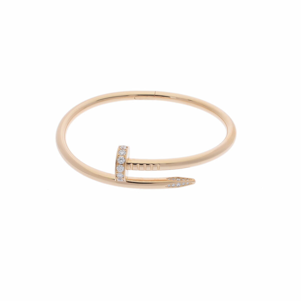 【ポイント2倍★30日限定】【最大25,000円OFFクーポン★30日まで】CARTIER カルティエ ジュストアンクル ブレスレット 新型 #15 レディース K18イエローゴールド ブレスレット Aランク 中古 銀蔵のサムネイル