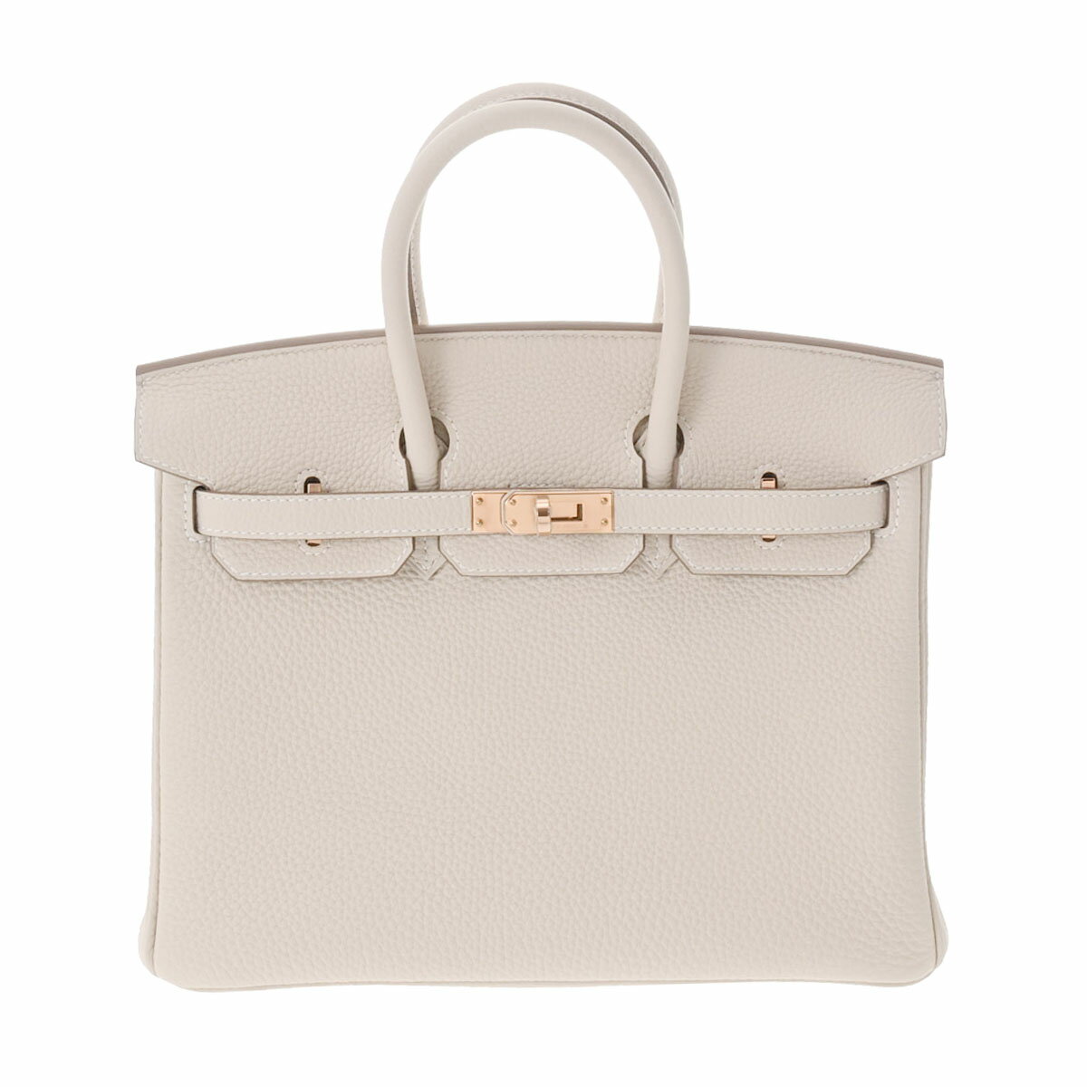 【ポイント2倍★30日限定】【最大25,000円OFFクーポン★30日まで】HERMES エルメス バーキン25 クレ ローズゴールド金具 B刻印(2023年頃) レディース トゴ ハンドバッグ 新品 銀蔵のサムネイル