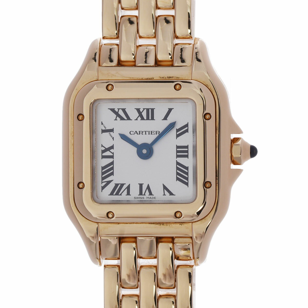 【ポイント2倍★30日限定】【最大25,000円OFFクーポン★30日まで】CARTIER カルティエ パンテールドゥカルティエミニ WGPN0016 レディース YG 腕時計 クオーツ ホワイト文字盤 Aランク 中古 銀蔵のサムネイル