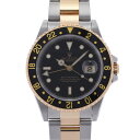 【最大2万円OFFクーポン★1日～】【ローン24回払い無金利】 ROLEX ロレックス GMTマスター 16713 メンズ SS 腕時計 自動巻き 黒文字盤 Aランク 中古 銀蔵