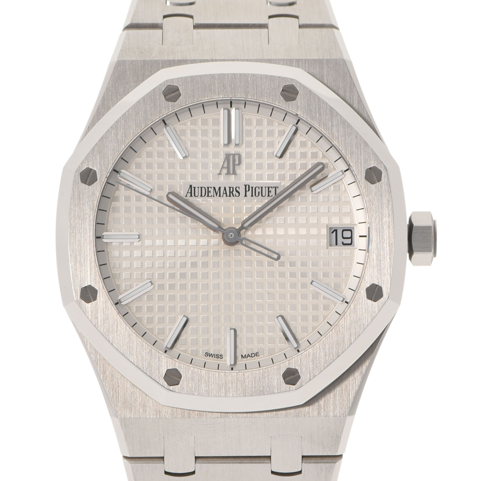 【ポイント3倍★18日限定】【ローン24回払い無金利】AUDEMARS PIGUET オーデマピゲ ロイヤルオーク 15500ST.OO.1220ST.04 メンズ SS 腕時計 自動巻き 白文字盤 Aランク 中古 銀蔵