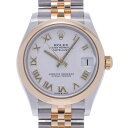 【ポイント3倍★5日限定】【最大2万円OFFクーポン★6日まで】ROLEX ロレックス デイトジャスト 31 2023年4月 278243 レディース YG/SS 腕時計 自動巻き 白文字盤 未使用 銀蔵