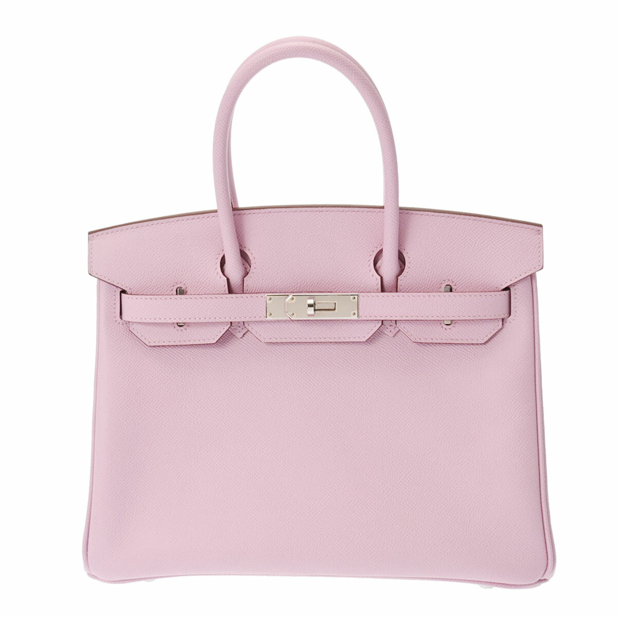 【P3倍★8日～】【最大2万円OFFクーポン★4日20時～】HERMES エルメス バーキン 30 モーブシルベストル パラジウム金具 U刻印(2022年頃) レディース ヴォーエプソン ハンドバッグ 新同 中古 銀蔵のサムネイル