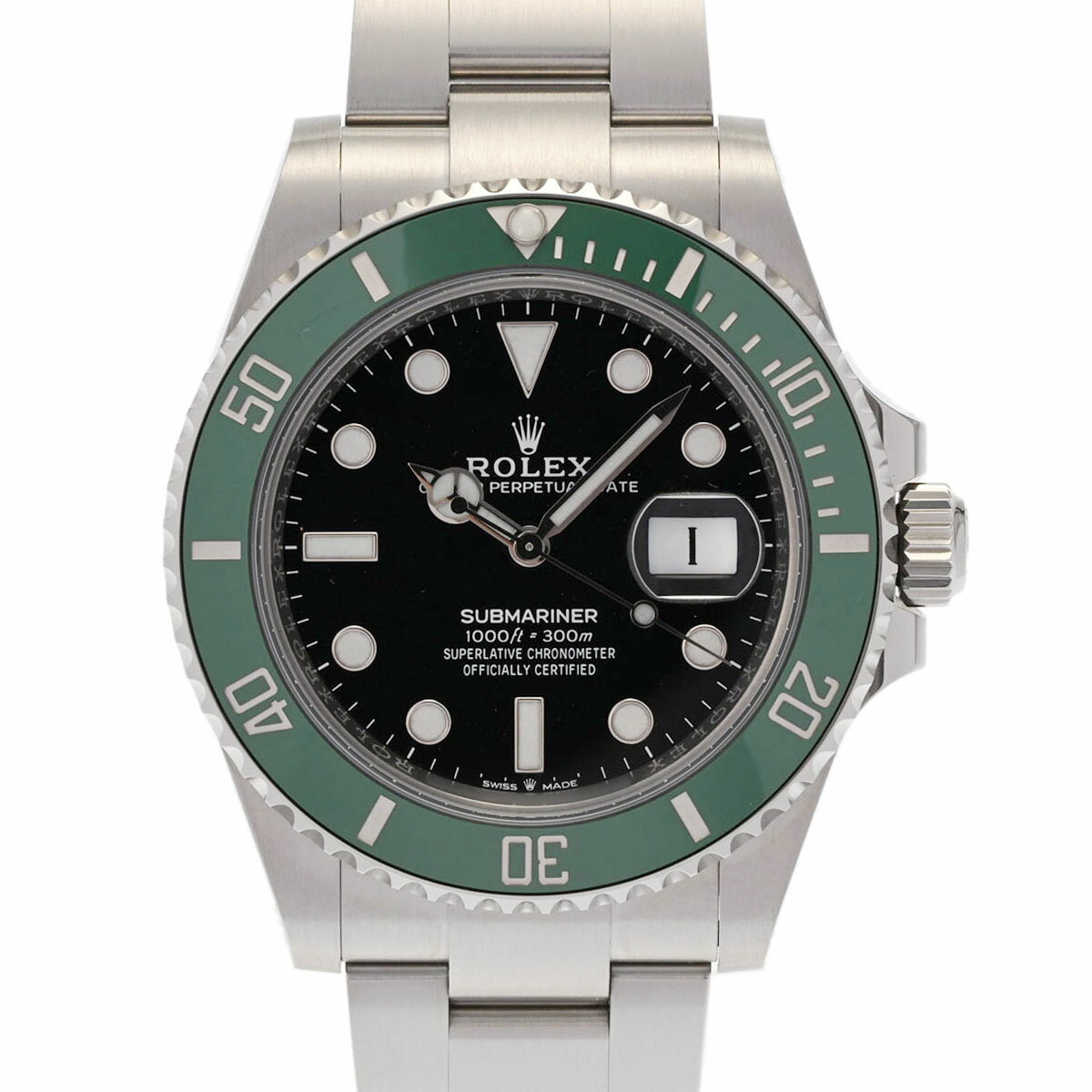 ROLEX ロレックス サブマリーナ 2022年6月 126610LV メンズ SS 腕時計 自動巻き ブラック文字盤 新同 中古 銀蔵