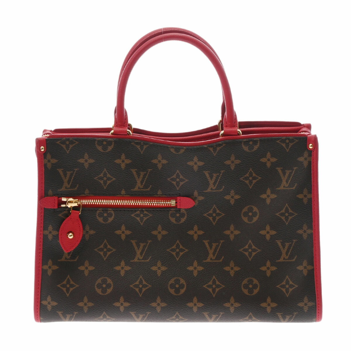 【ポイント3倍★15日限定】【最大2万円OFFクーポン★16日まで】LOUIS VUITTON ルイヴィトン モノグラム ポパンクール PM 2WAY ルージュ M43433 レディース モノグラムキャンバス ハンドバッグ Aランク 中古 銀蔵