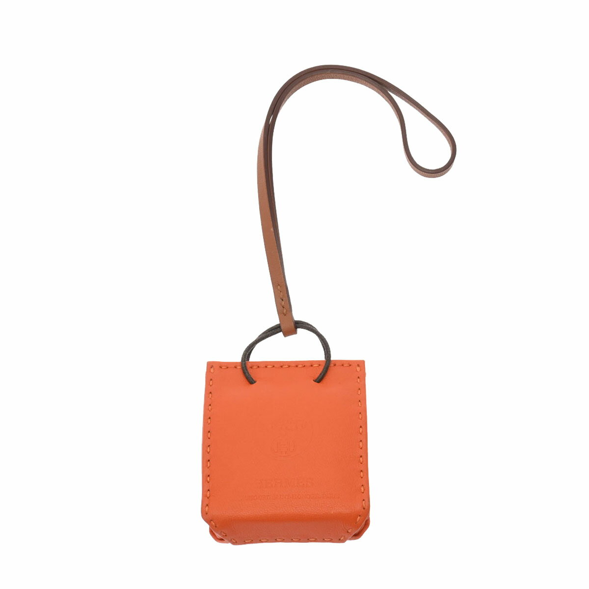 【P3倍★25日限定】【【最大2万円OFFクーポン★24日20時〜】HERMES エルメス サックオランジュ バッグチャーム フー Y刻印(2020年頃) レディース アニューミロ チャーム Aランク 中古 銀蔵のサムネイル