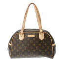 【ポイント3倍★5日限定】【最大2万円OFFクーポン★6日まで】LOUIS VUITTON ルイヴィトン モノグラム モントルグイユ PM ブラウン M95565 レディース モノグラムキャンバス ハンドバッグ ABランク 中古 銀蔵