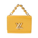 ルイヴィトン エピ バッグ（レディース） 【ポイント3倍★10日限定】【最大2万円OFFクーポン★9日20時～】LOUIS VUITTON ルイヴィトン エピ ツイスト MM サンフラワー M59888 レディース エピレザー ショルダーバッグ 未使用 銀蔵