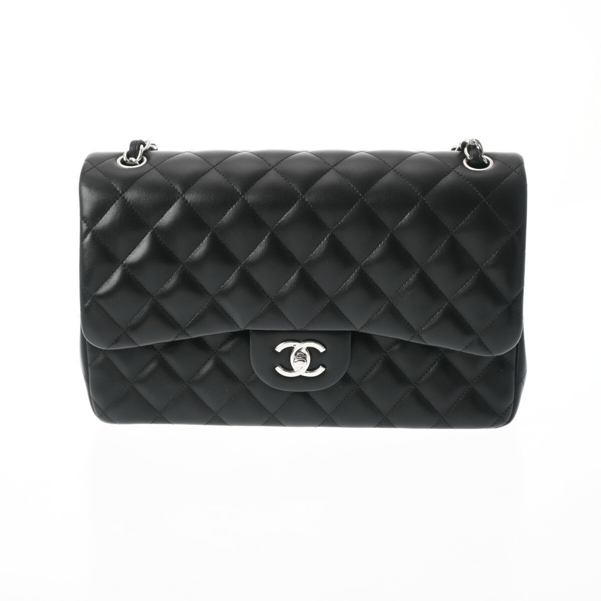 【ローン24回払い無金利】CHANEL シャネル マトラッセ チェーンショルダー 30 二重蓋 黒 シルバー金具 レディース ラムスキン ショルダーバッグ Aランク 中古 銀蔵のサムネイル