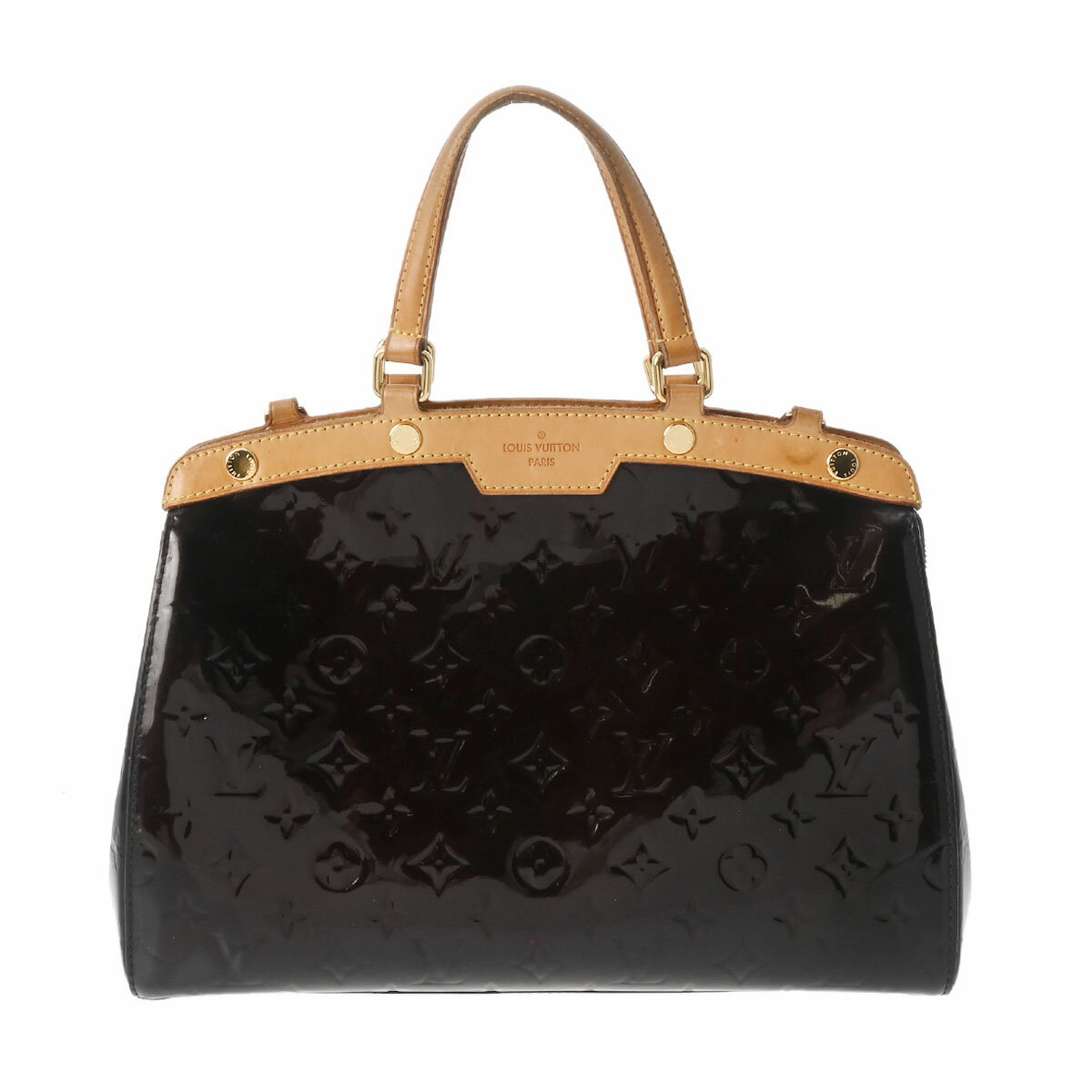 【セール限定10%OFF★4日20時～】LOUIS VUITTON ルイヴィトン ヴェルニ ブレア MM 2WAY アマラント M91619 レディース モノグラムヴェルニ ハンドバッグ Bランク 中古 銀蔵