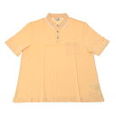 【〜5/3 最大5万円クーポン】HERMES エルメス ポロシャツ サドルステッチ 半袖 サイズXXL 黄色 - メンズ コットン100% ポロシャツ 新同 中...