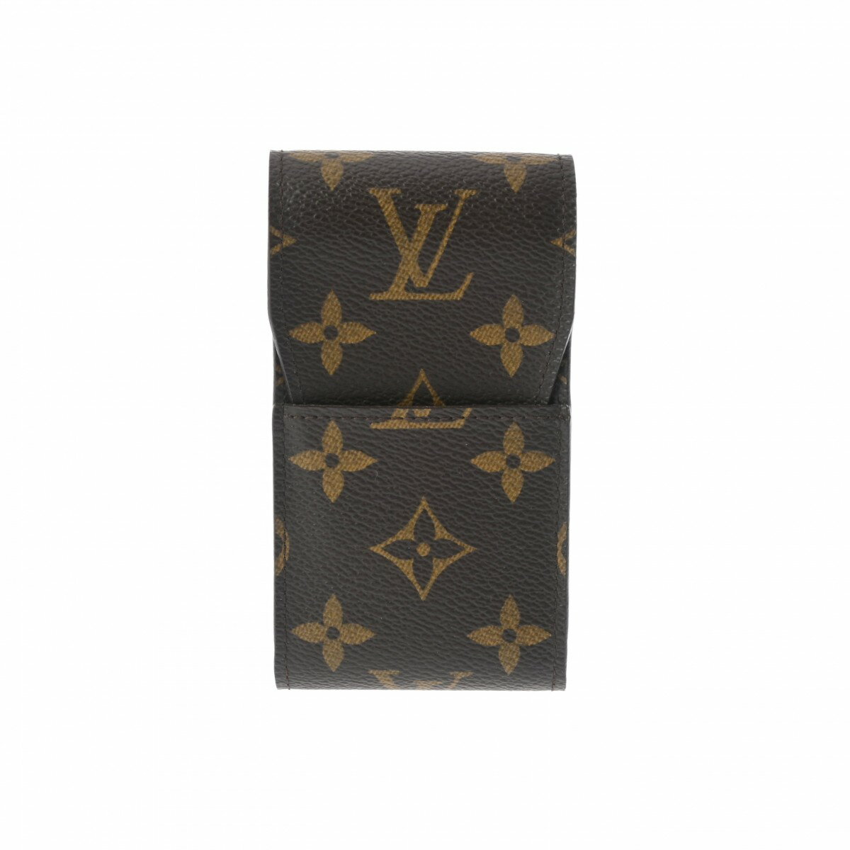 【ポイント3倍★1日限定】【最大2万円OFFクーポン★1日～】LOUIS VUITTON ルイヴィトン モノグラム エテュイ シガレットケース ブラウン M63024 レディース モノグラムキャンバス ブランド小物 ABランク 中古 銀蔵