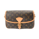 【最大2万円OFFクーポン★27日9:59まで】LOUIS VUITTON ルイヴィトン モノグラム ソローニュ ブラウン M42250 レディース モノグラムキャンバス ショルダーバッグ Bランク 中古 銀蔵