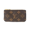 【ポイント3倍★15日限定】【最大2万円OFFクーポン★14日～】LOUIS VUITTON ルイヴィトン モノグラム ポシェットクレ ブラウン M62650 ユニセックス モノグラムキャンバス コインケース 未使用 銀蔵