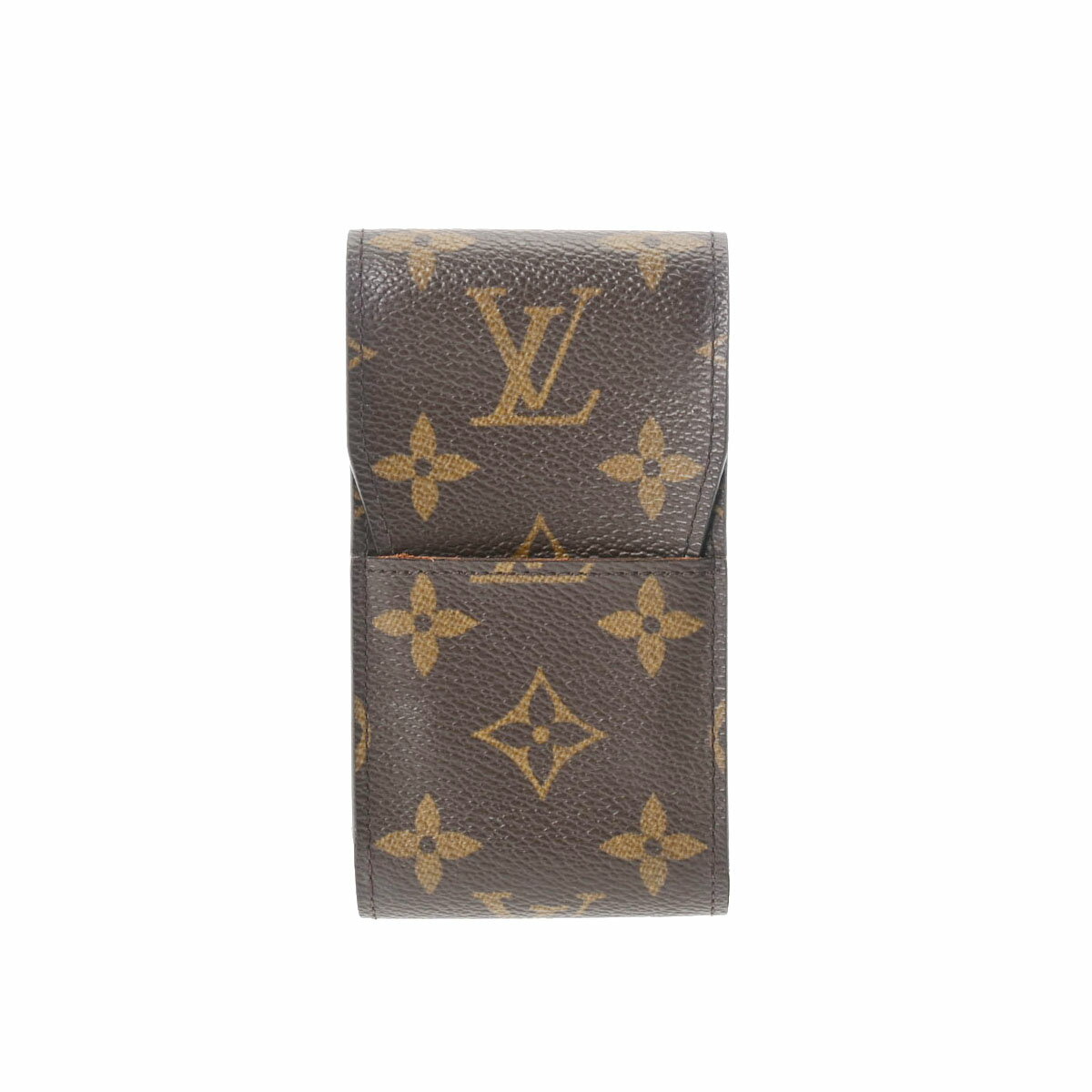 【ポイント3倍★1日限定】【最大2万円OFFクーポン★1日～】LOUIS VUITTON ルイヴィトン モノグラム シガレットケース ブラウン M63024 レディース モノグラムキャンバス ブランド小物 ABランク 中古 銀蔵