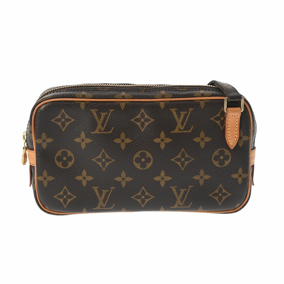 LOUIS VUITTON ルイヴィトン モノグラム ポシェット マルリーバンドリエール ブラウン M51828 レディース モノグラムキャンバス ショルダーバッグ Bランク 中古 銀蔵