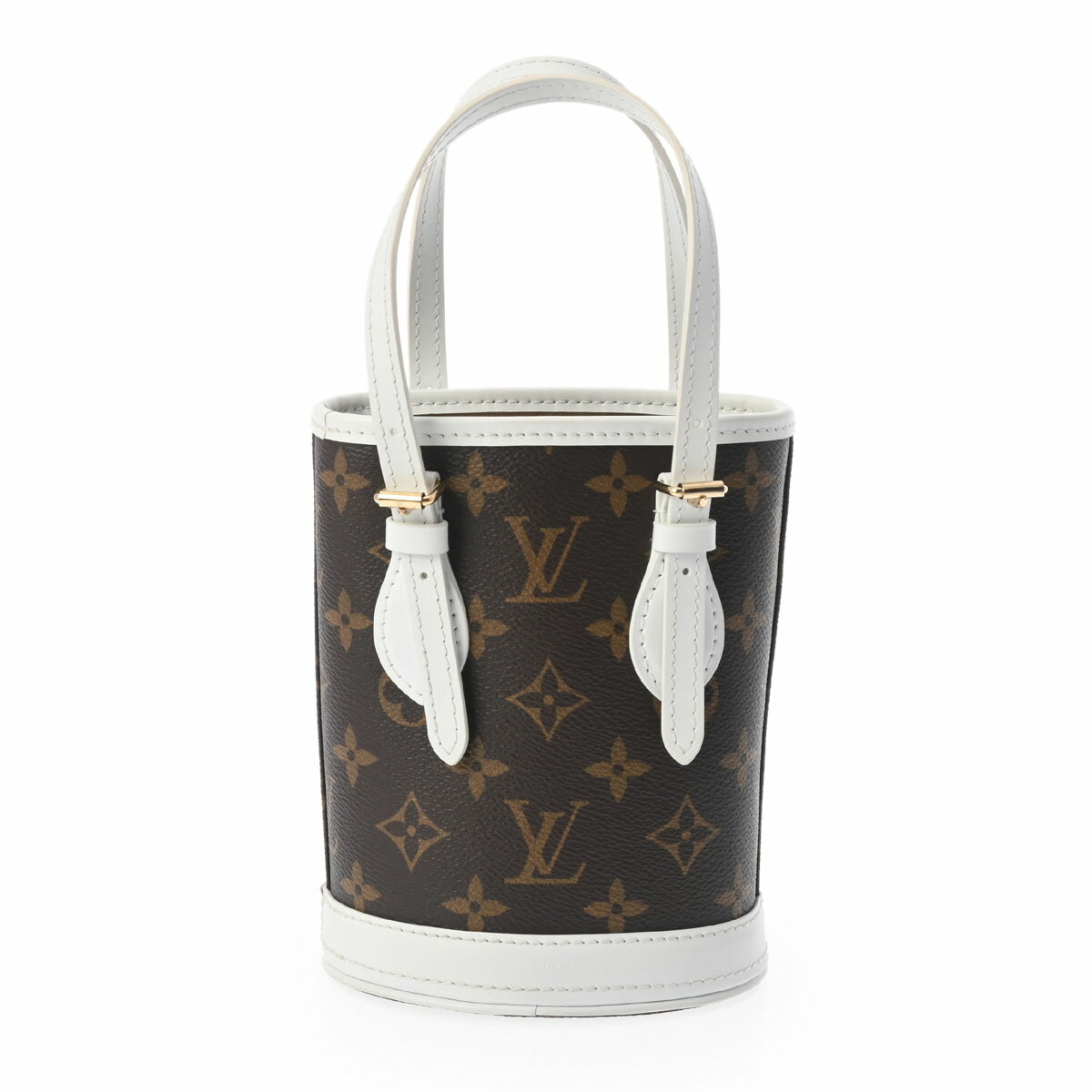 LOUIS VUITTON ルイヴィトン モノグラム ナノバケット ブラウン M81489 レディース モノグラムキャンバス 2WAYバッグ Aランク 中古 銀蔵